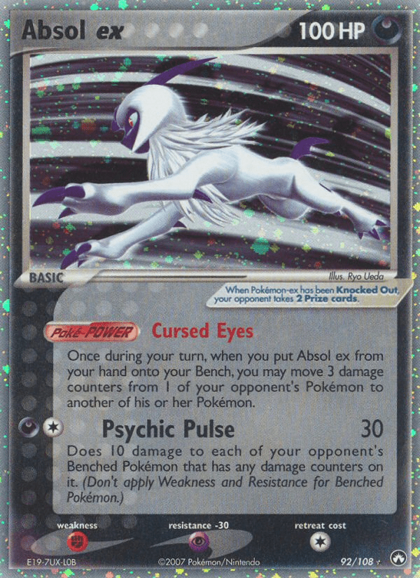 Absol ex (92/108) [EX: Power Keepers] Pokemon Single Pokémon  | Multizone: Comics And Games