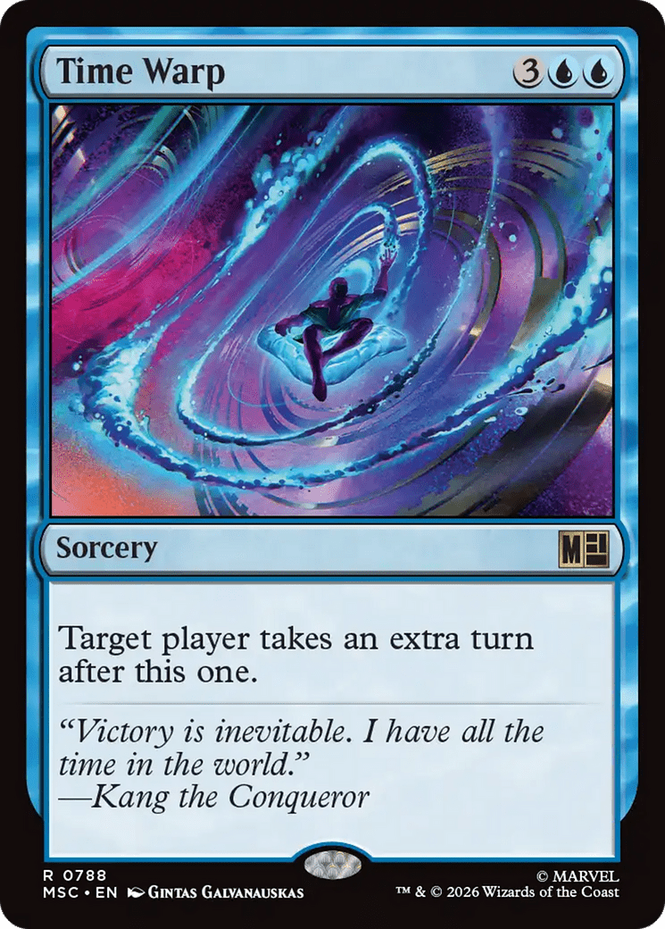 Time Warp [Marvel Super Heroes Commander] MTG Single Magic: The Gathering  | Multizone: Comics And Games