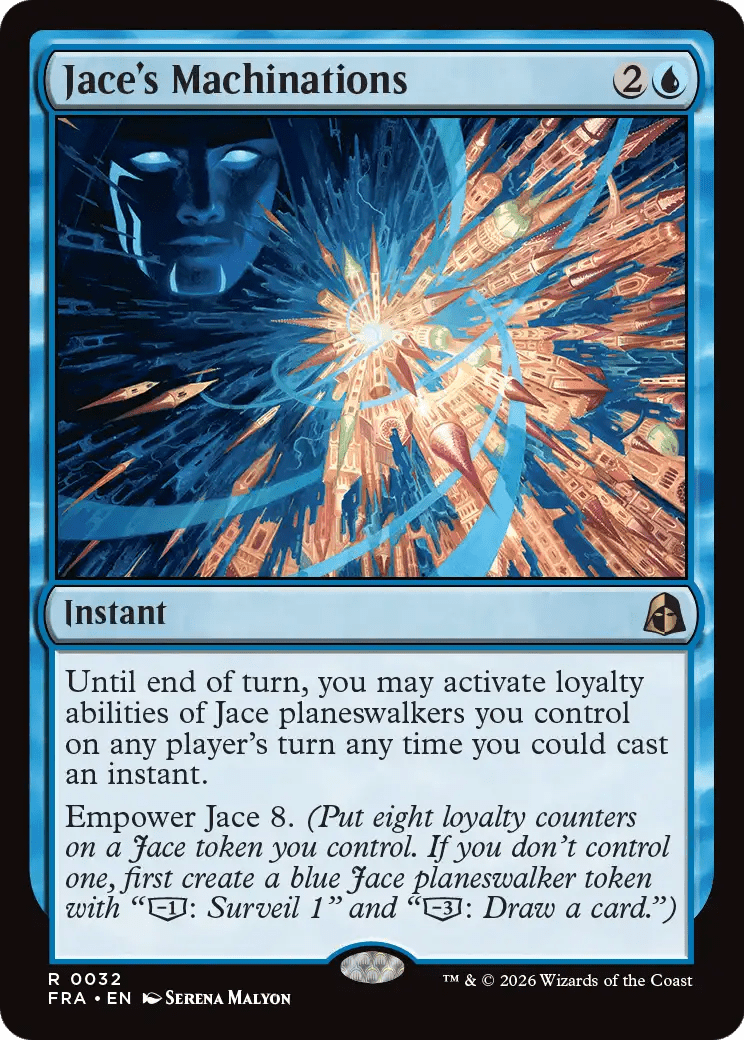 Jace's Machinations [Reality Fracture] MTG Single Magic: The Gathering  | Multizone: Comics And Games