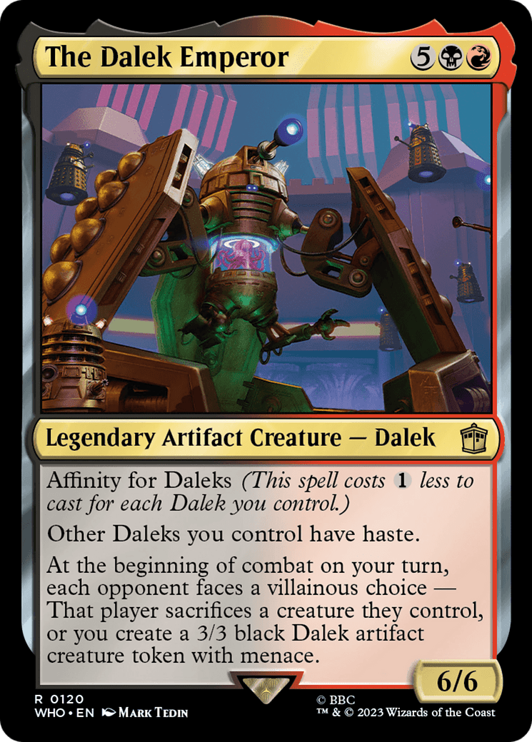 The Dalek Emperor [Doctor Who] MTG Single Magic: The Gathering  | Multizone: Comics And Games