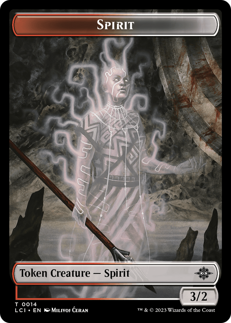 Map // Spirit Double-Sided Token [The Lost Caverns of Ixalan Tokens] MTG Single Magic: The Gathering  | Multizone: Comics And Games
