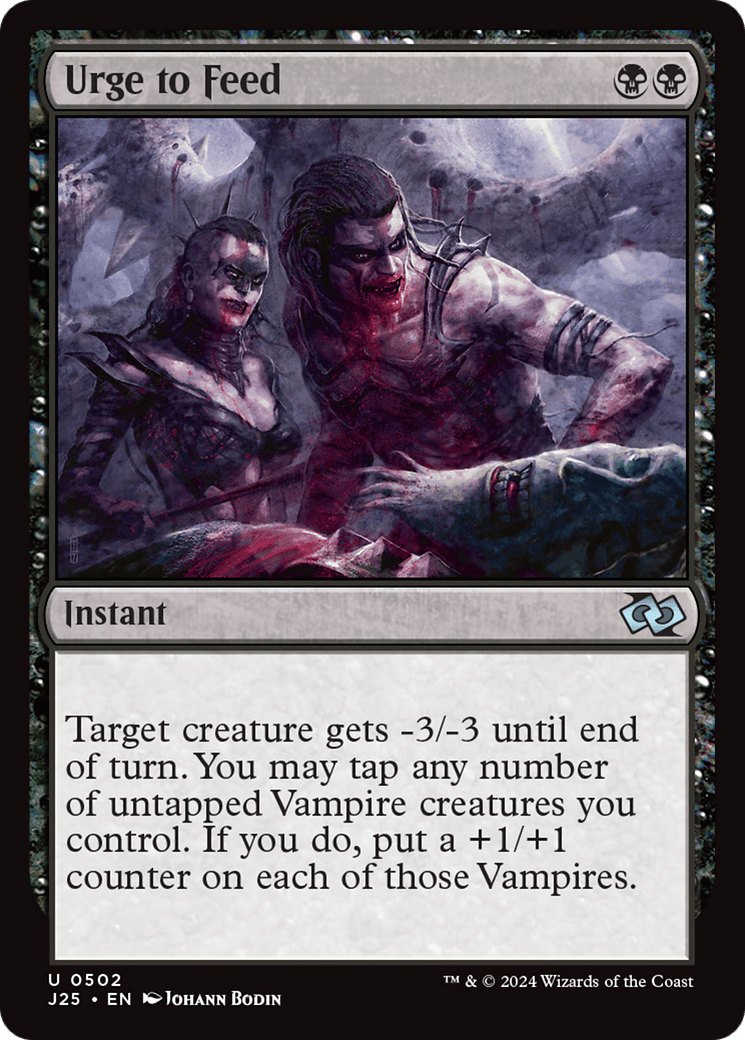 Urge to Feed [Foundations Jumpstart] MTG Single Magic: The Gathering  | Multizone: Comics And Games