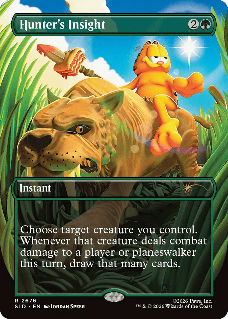 Hunter's Insight [Secret Lair Drop Series] MTG Single Magic: The Gathering  | Multizone: Comics And Games