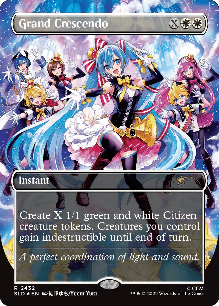 Grand Crescendo [Secret Lair Drop Series] MTG Single Magic: The Gathering  | Multizone: Comics And Games