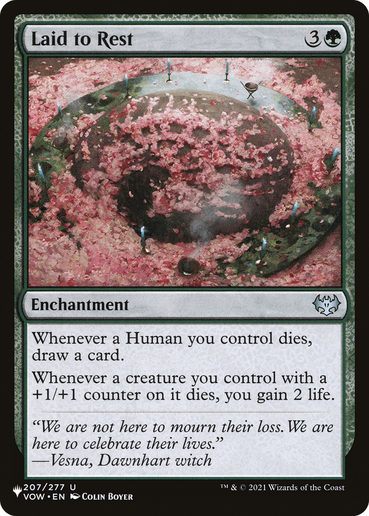 Laid to Rest [The List] MTG Single Magic: The Gathering  | Multizone: Comics And Games