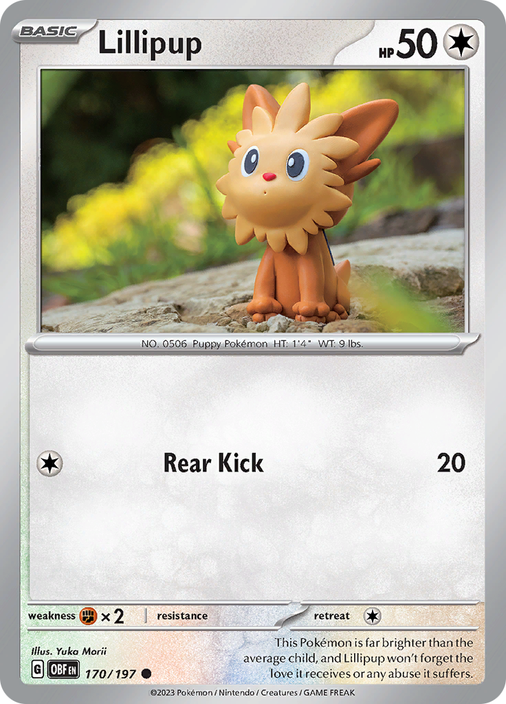 Lillipup (170/197) [Scarlet & Violet: Obsidian Flames] | Multizone: Comics And Games