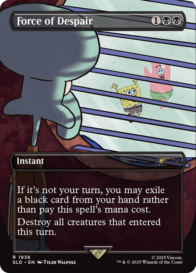 Force of Despair [Secret Lair Drop Series] MTG Single Magic: The Gathering  | Multizone: Comics And Games
