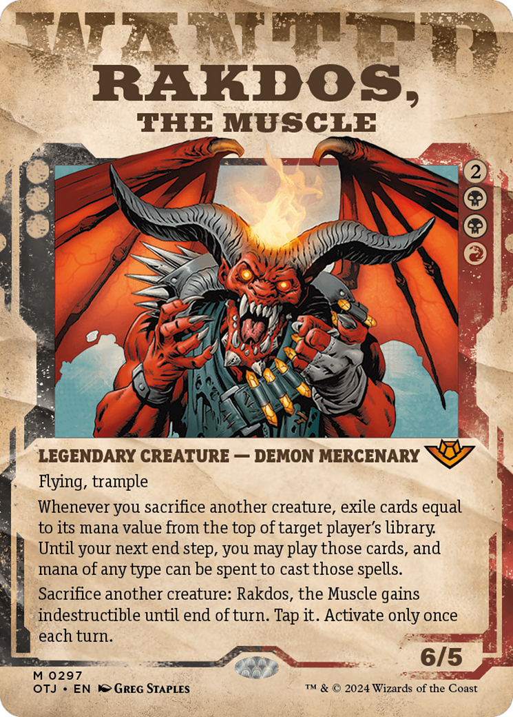 Rakdos, the Muscle (Showcase) [Outlaws of Thunder Junction] | Multizone: Comics And Games