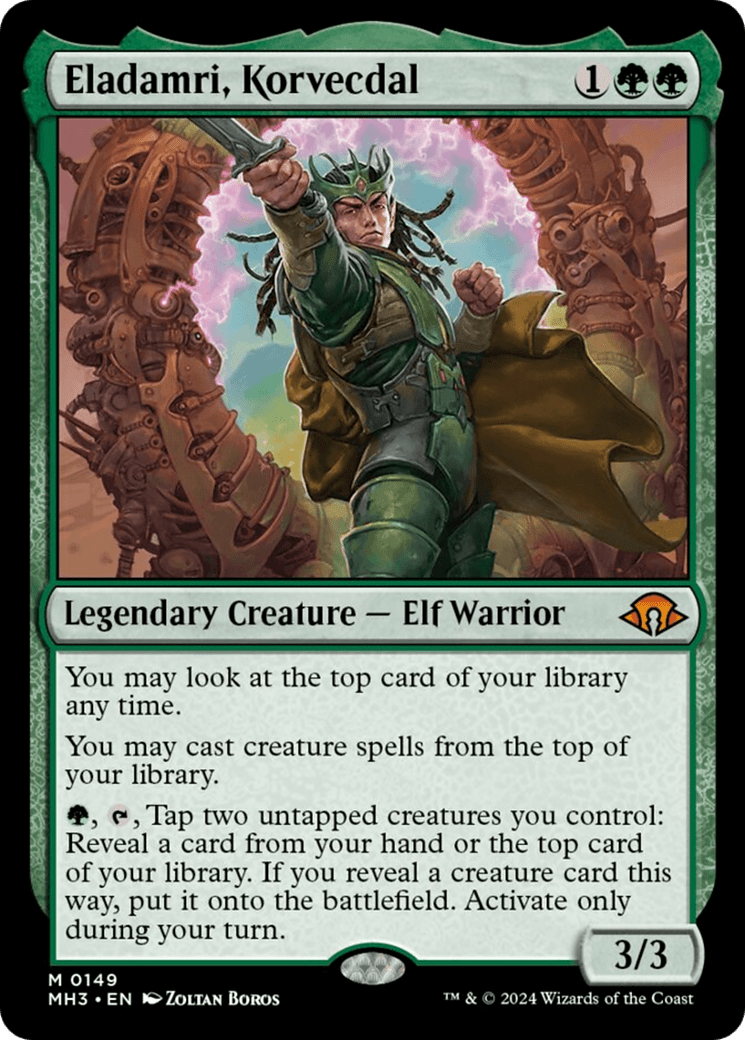 Eladamri, Korvecdal [Modern Horizons 3] MTG Single Magic: The Gathering  | Multizone: Comics And Games