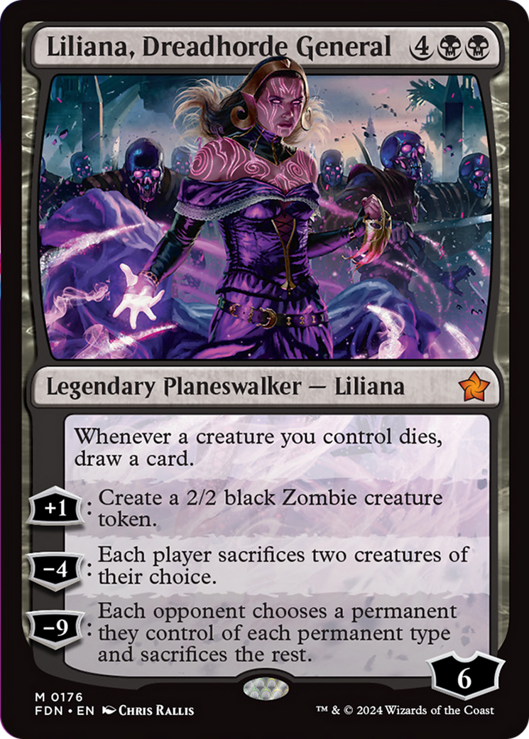 Liliana, Dreadhorde General [Foundations] | Multizone: Comics And Games