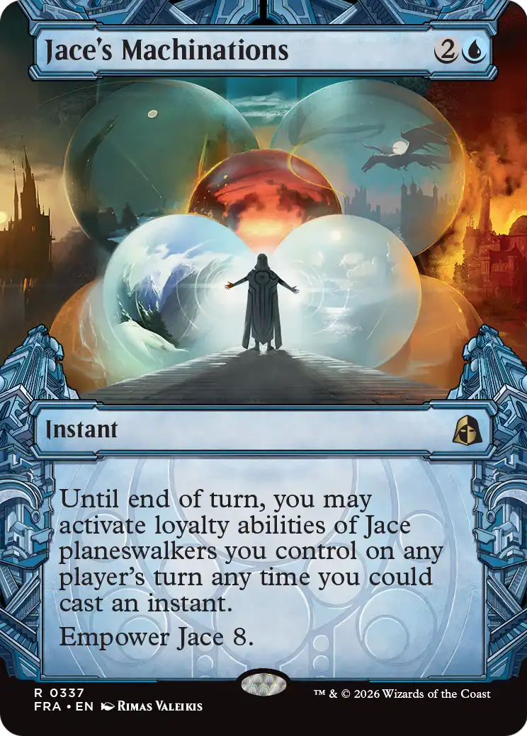 Jace's Machinations (Showcase) [Reality Fracture] MTG Single Magic: The Gathering  | Multizone: Comics And Games