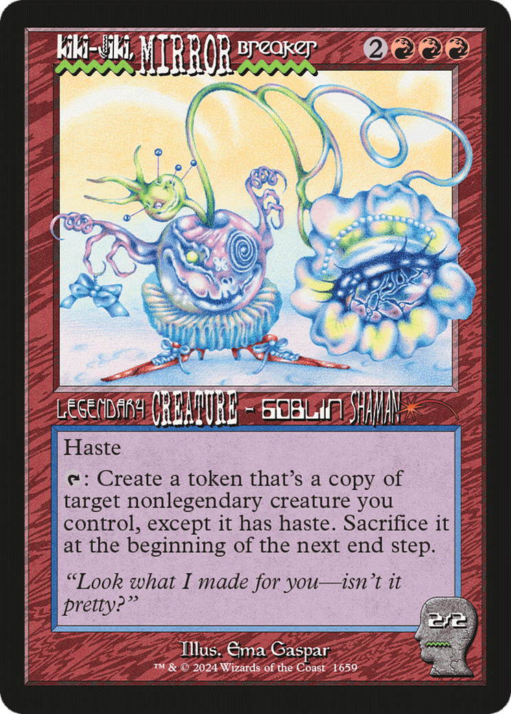 Kiki-Jiki, Mirror Breaker (Rainbow Foil) [Secret Lair Drop Series] MTG Single Magic: The Gathering  | Multizone: Comics And Games