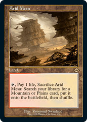 Arid Mesa (Retro Foil Etched) [Modern Horizons 2] MTG Single Magic: The Gathering  | Multizone: Comics And Games