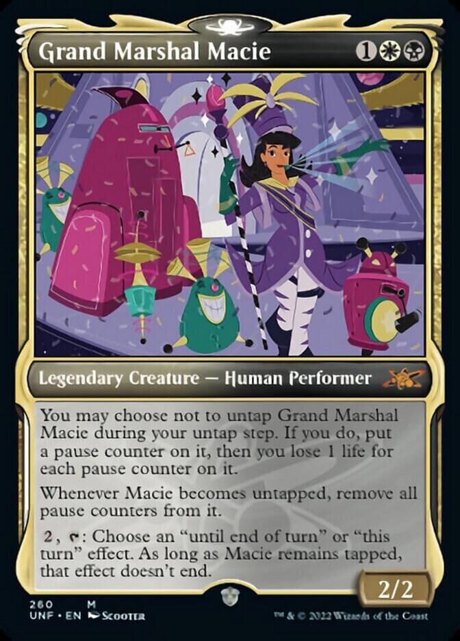 Grand Marshal Macie (Showcase) [Unfinity] MTG Single Magic: The Gathering  | Multizone: Comics And Games