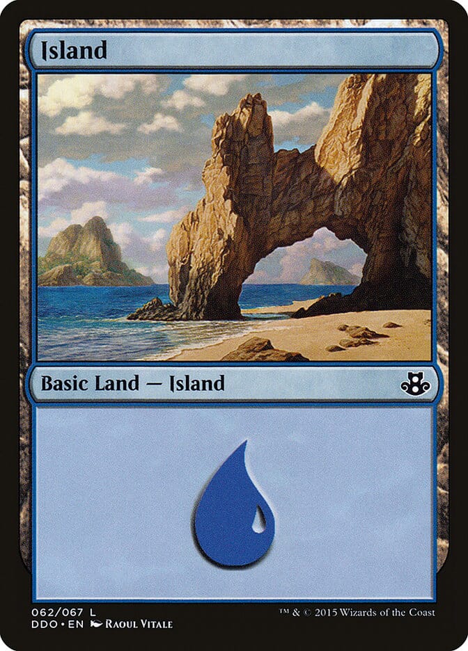 Island (62) [Duel Decks: Elspeth vs. Kiora] MTG Single Magic: The Gathering  | Multizone: Comics And Games