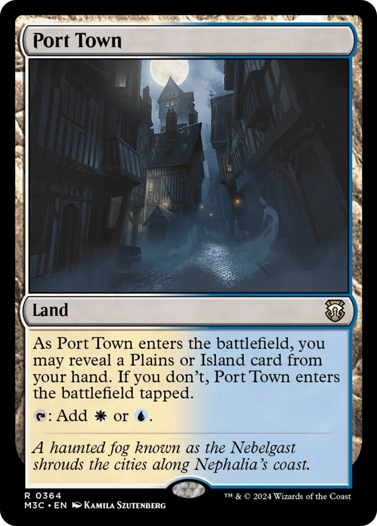 Port Town [Modern Horizons 3 Commander] MTG Single Magic: The Gathering  | Multizone: Comics And Games