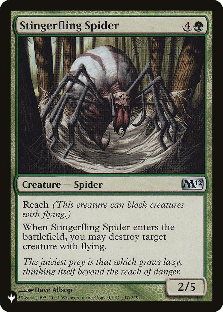 Stingerfling Spider [The List] MTG Single Magic: The Gathering  | Multizone: Comics And Games