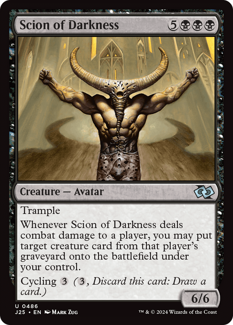 Scion of Darkness [Foundations Jumpstart] MTG Single Magic: The Gathering  | Multizone: Comics And Games