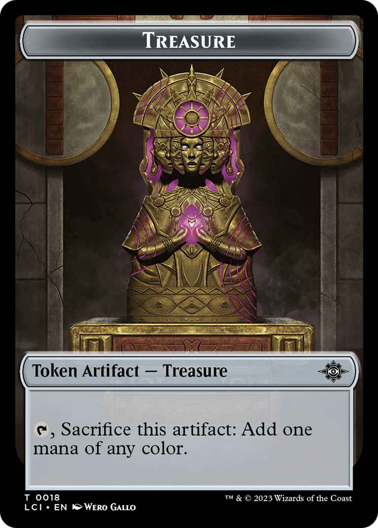 Ragavan // Treasure Double-Sided Token [The Lost Caverns of Ixalan Commander Tokens] MTG Single Magic: The Gathering  | Multizone: Comics And Games