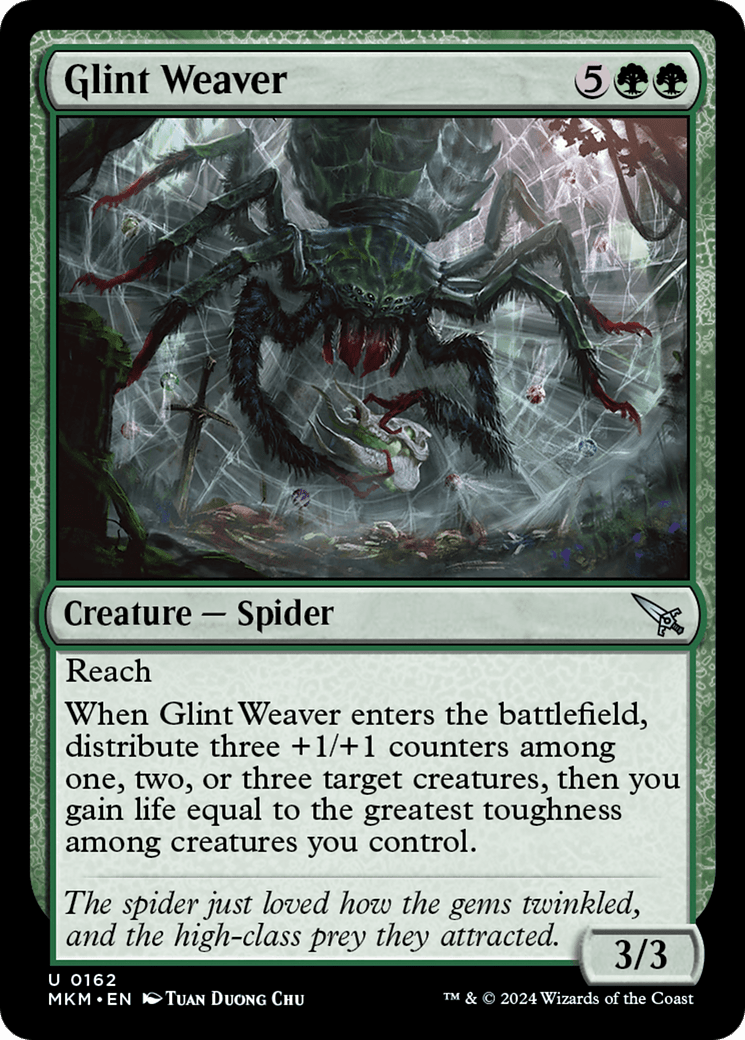 Glint Weaver [Murders at Karlov Manor] MTG Single Magic: The Gathering  | Multizone: Comics And Games