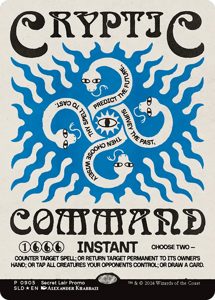 Cryptic Command (Rainbow Foil) [Secret Lair Drop Series] MTG Single Magic: The Gathering  | Multizone: Comics And Games