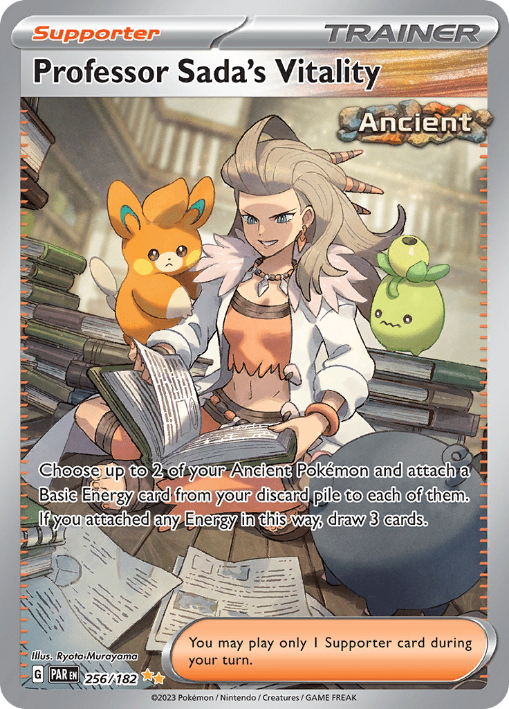 Professor Sada's Vitality (256/182) [Scarlet & Violet: Paradox Rift] Pokemon Single Pokémon  | Multizone: Comics And Games