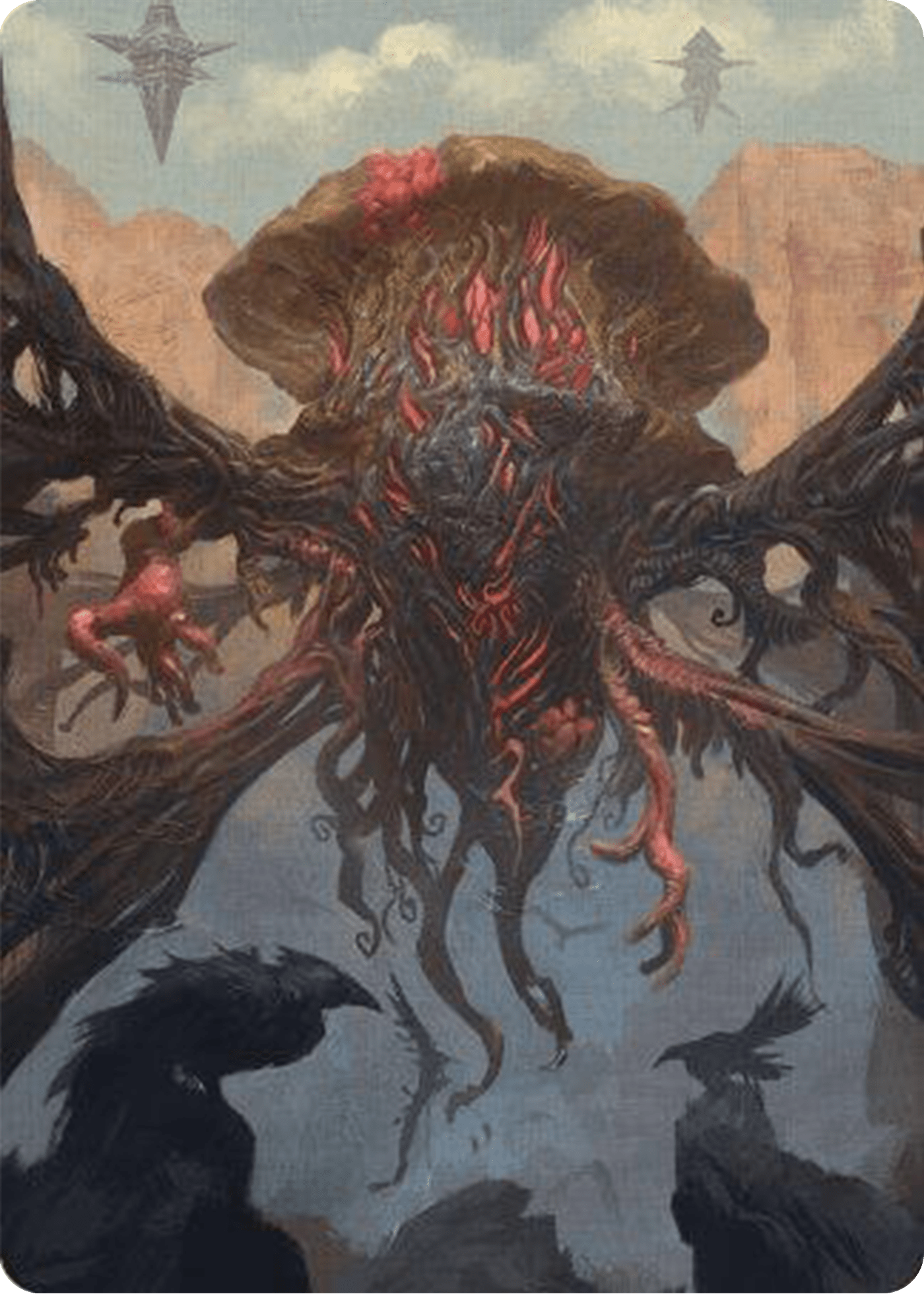 Inversion Behemoth Art Card [Modern Horizons 3 Art Series] MTG Single Magic: The Gathering  | Multizone: Comics And Games
