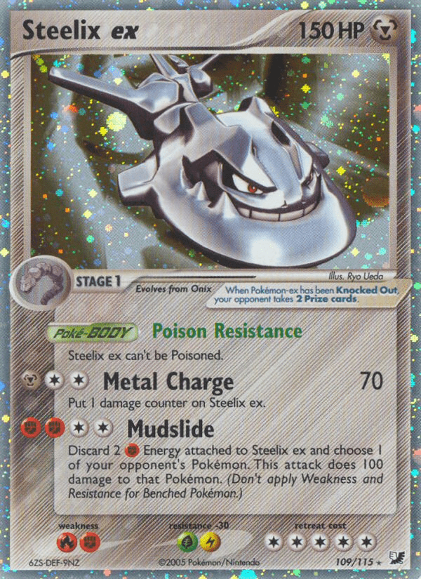 Steelix ex (109/115) [EX: Unseen Forces] Pokemon Single Pokémon  | Multizone: Comics And Games
