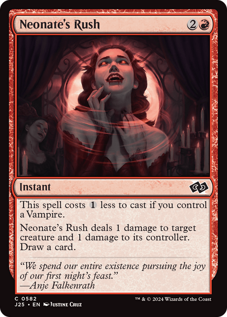 Neonate's Rush [Foundations Jumpstart] MTG Single Magic: The Gathering  | Multizone: Comics And Games