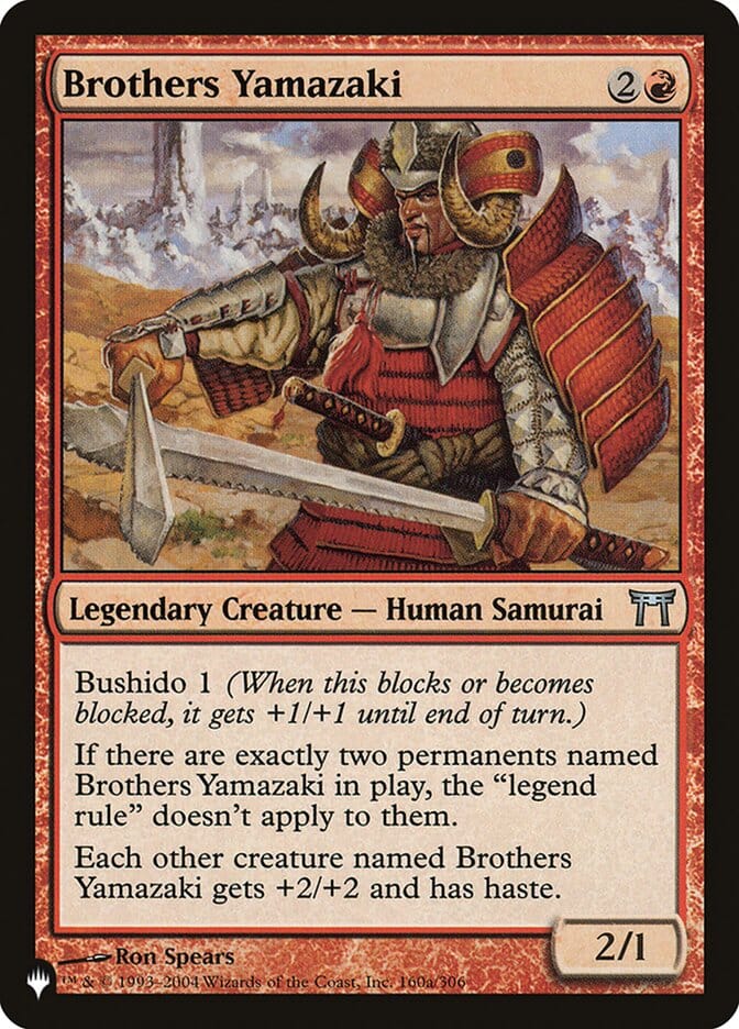 Brothers Yamazaki [The List] MTG Single Magic: The Gathering  | Multizone: Comics And Games