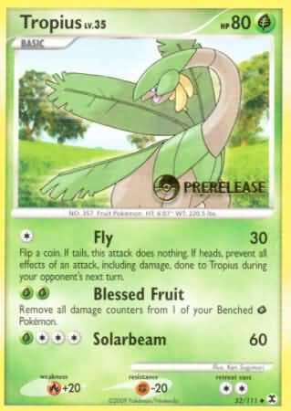 Tropius (52/111) (Prerelease Promo) [Nintendo: Black Star Promos] Pokemon Single Pokémon  | Multizone: Comics And Games