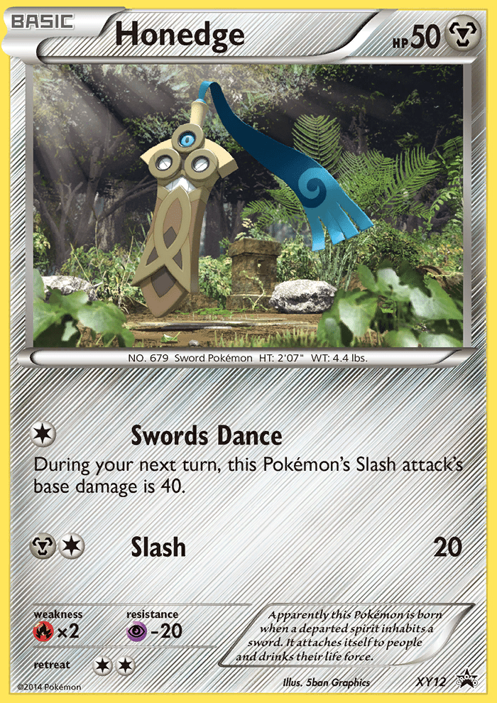 Honedge (XY12) [XY: Black Star Promos] Pokemon Single Pokémon  | Multizone: Comics And Games