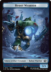 Emblem - Sephiroth, One-Winged Angel // Robot Warrior Double-Sided Token [FINAL FANTASY Tokens] MTG Single Magic: The Gathering  | Multizone: Comics And Games
