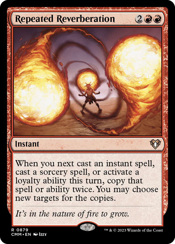 Repeated Reverberation [Commander Masters] MTG Single Magic: The Gathering  | Multizone: Comics And Games