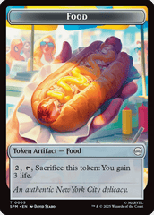 Spider // Food Double-Sided Token [Marvel's Spider-Man Tokens] MTG Single Magic: The Gathering  | Multizone: Comics And Games