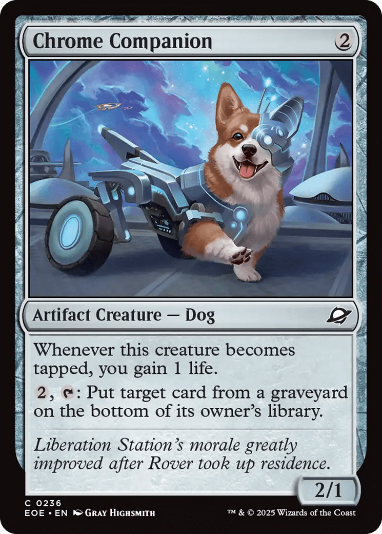 Chrome Companion [Edge of Eternities] MTG Single Magic: The Gathering  | Multizone: Comics And Games