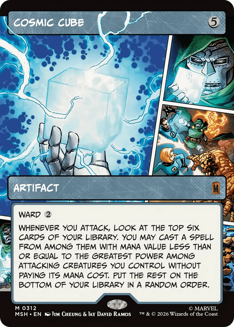 Cosmic Cube (Borderless) (0312) [Marvel Super Heroes] | Multizone: Comics And Games