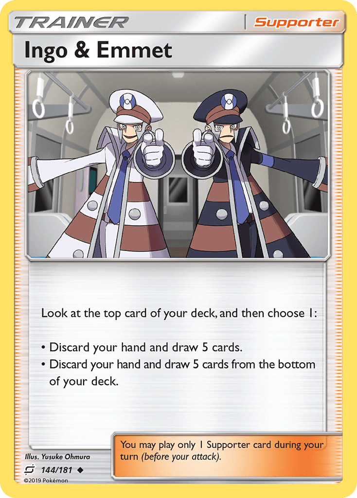 Ingo & Emmet (144/181) [Sun & Moon: Team Up] Pokemon Single Pokémon  | Multizone: Comics And Games