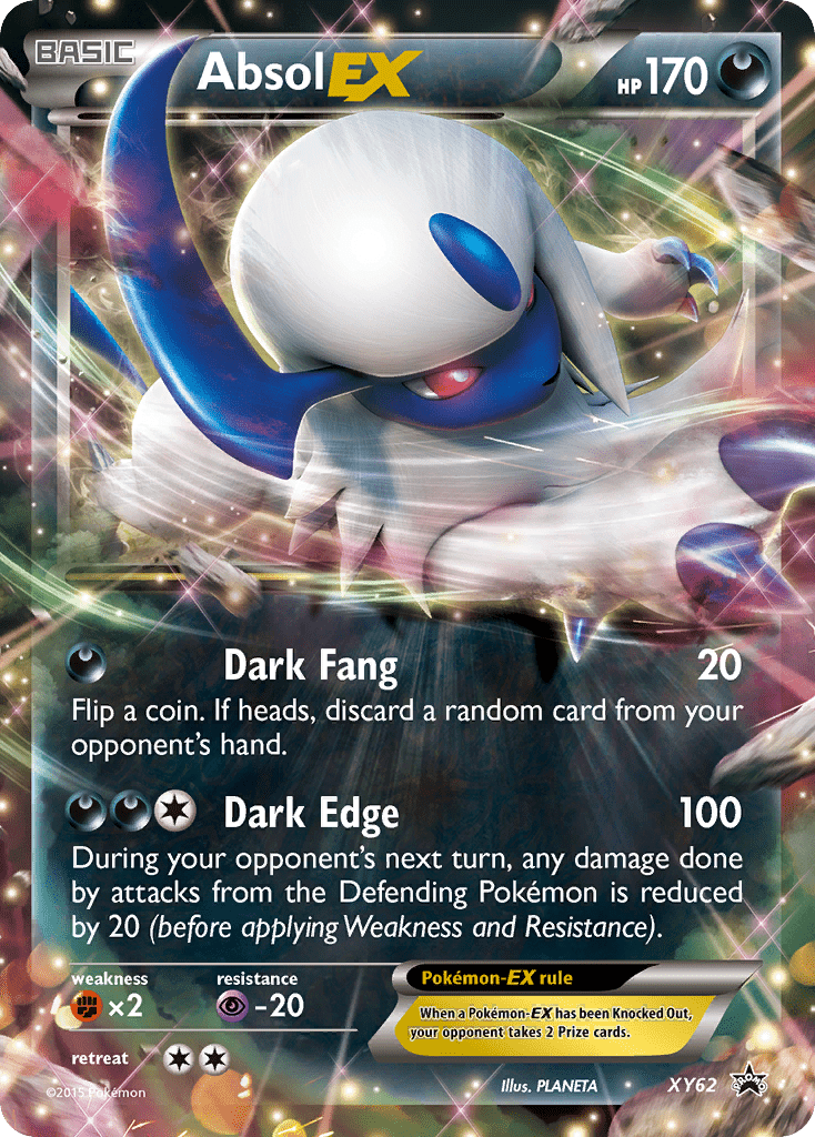 Absol EX (XY62) [XY: Black Star Promos] Pokemon Single Pokémon  | Multizone: Comics And Games