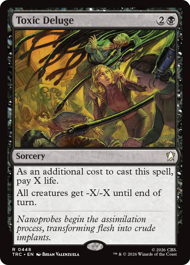 Toxic Deluge (Surge Foil) [Star Trek Commander] MTG Single Magic: The Gathering  | Multizone: Comics And Games