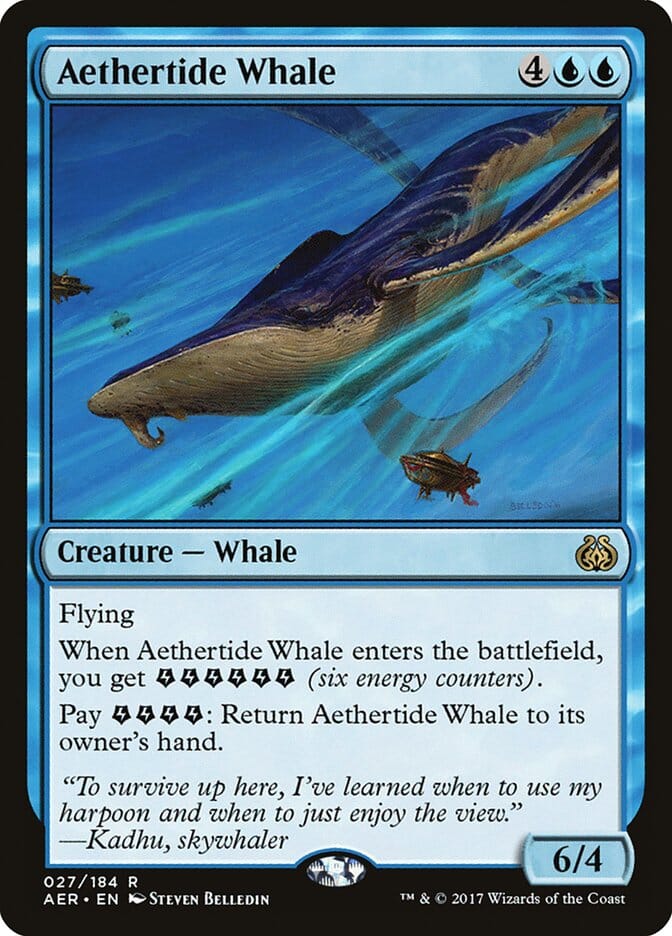 Aethertide Whale [Aether Revolt] MTG Single Magic: The Gathering  | Multizone: Comics And Games