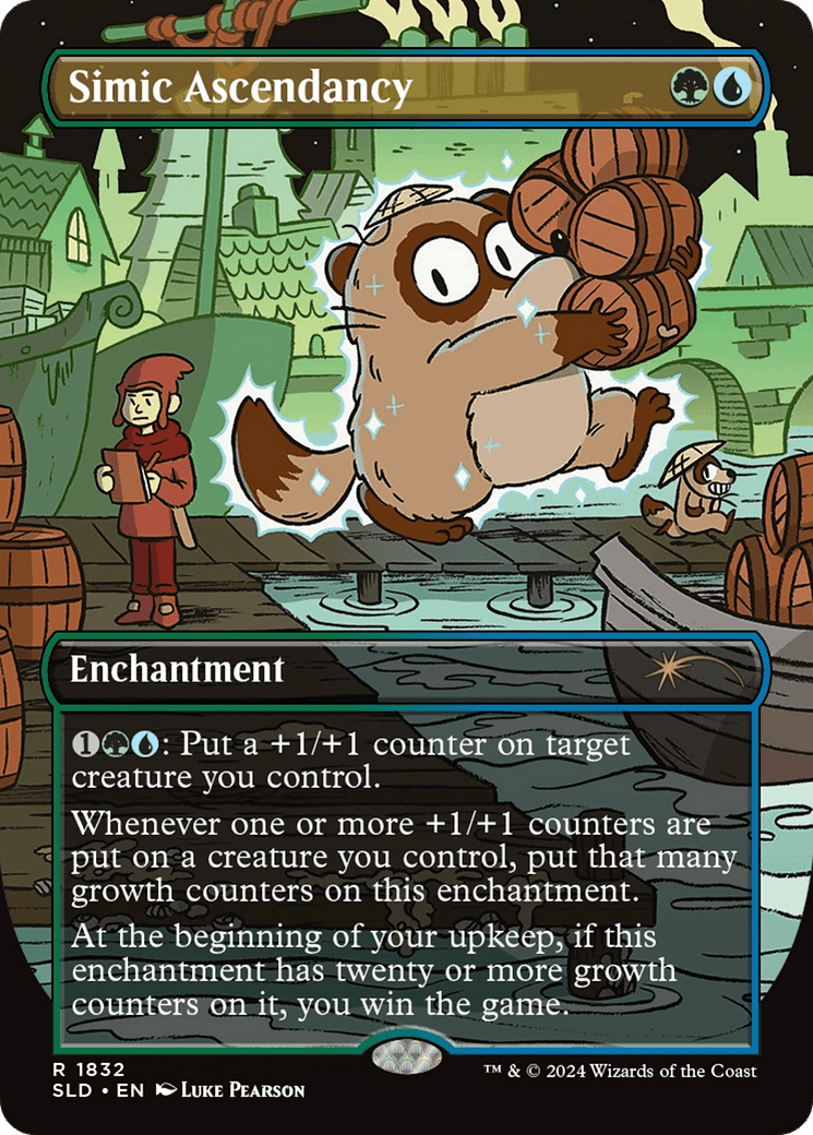 Simic Ascendancy (Rainbow Foil) [Secret Lair Drop Series] MTG Single Magic: The Gathering  | Multizone: Comics And Games
