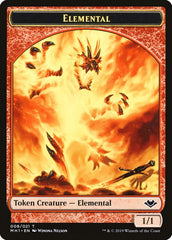Marit Lage (006) // Elemental (008) Double-Sided Token [Modern Horizons Tokens] MTG Single Magic: The Gathering  | Multizone: Comics And Games