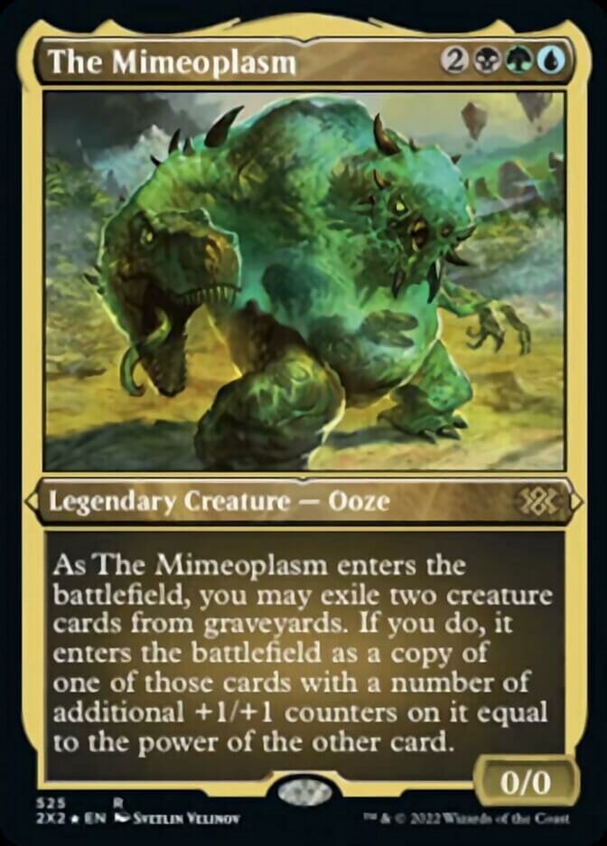 The Mimeoplasm (Foil Etched) [Double Masters 2022] MTG Single Magic: The Gathering  | Multizone: Comics And Games