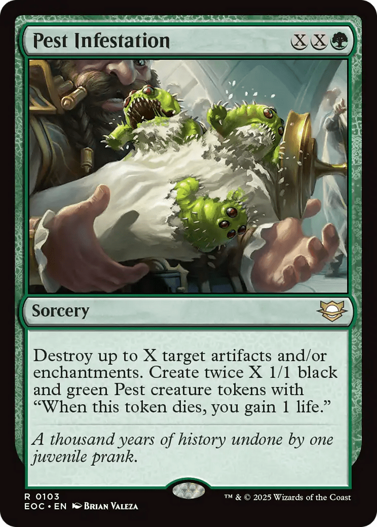 Pest Infestation [Edge of Eternities Commander] MTG Single Magic: The Gathering  | Multizone: Comics And Games