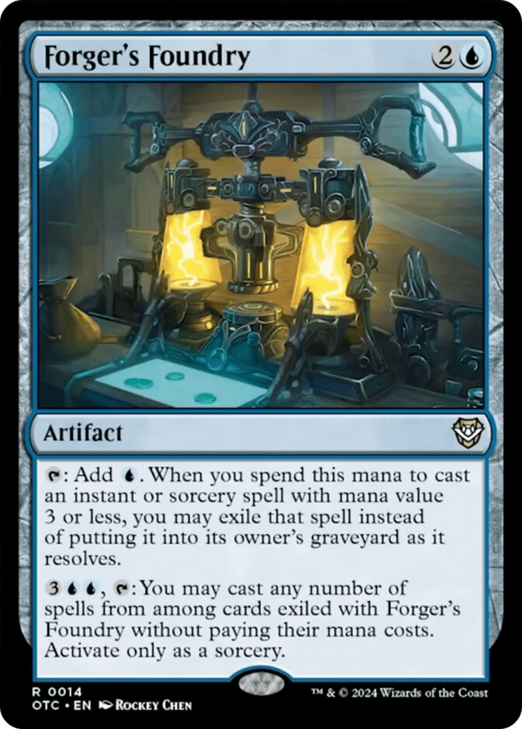 Forger's Foundry [Outlaws of Thunder Junction Commander] MTG Single Magic: The Gathering  | Multizone: Comics And Games
