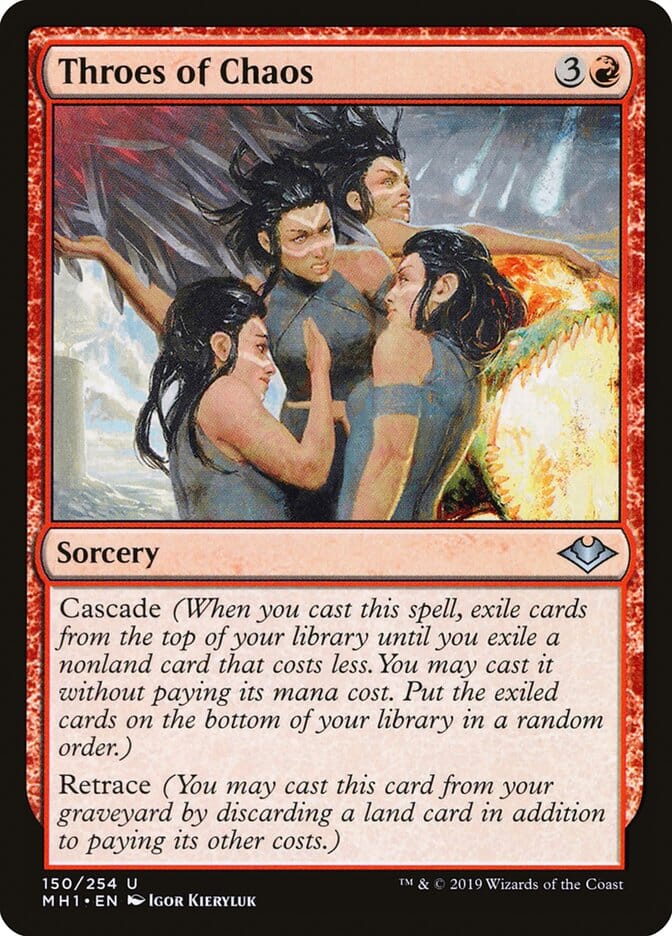 Throes of Chaos [Modern Horizons] MTG Single Magic: The Gathering  | Multizone: Comics And Games
