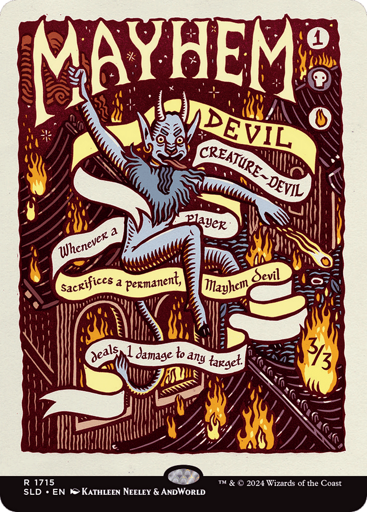 Mayhem Devil [Secret Lair Drop Series] MTG Single Magic: The Gathering  | Multizone: Comics And Games