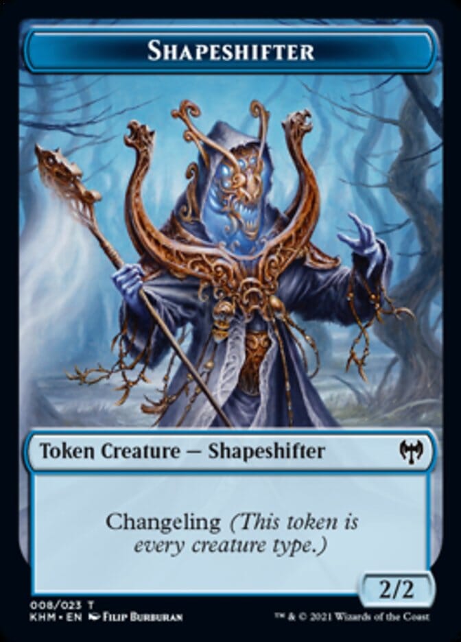 Shapeshifter Token [Kaldheim Tokens] MTG Single Magic: The Gathering  | Multizone: Comics And Games