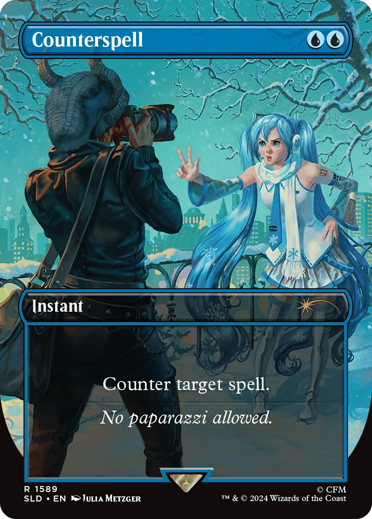 Counterspell (1589) [Secret Lair Drop Series] MTG Single Magic: The Gathering  | Multizone: Comics And Games